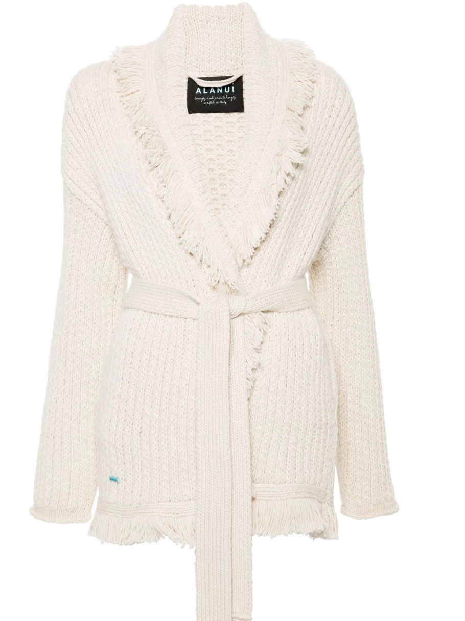 Affordable Alanui Women fringe-edge Finest cardigan 0727